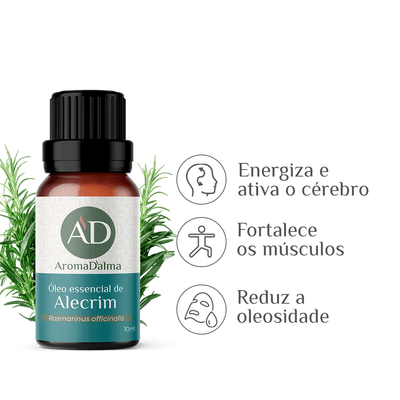 Óleo Essencial de Alecrim 10ml