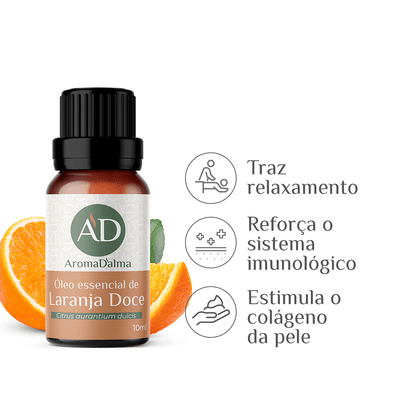 Óleo Essencial de Laranja Doce 10ml