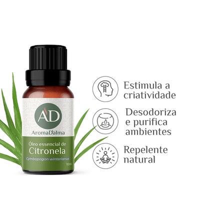 Óleo Essencial de Citronela 10ml