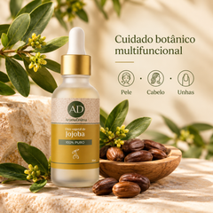 Óleo Vegetal De Jojoba 30ml 100% Puro E Natural
