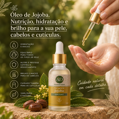 Óleo Vegetal De Jojoba 30ml 100% Puro E Natural