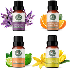 Kit Noites Serenas: Lavanda, Bergamota, Laranja Doce e Ylang Ylang