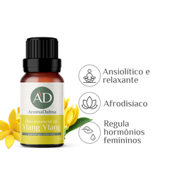 Kit namorada: Ylang Ylang, Gerânio e Sálvia Esclareia