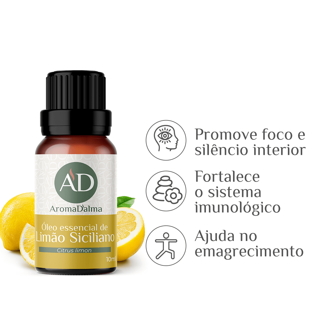 Óleo Essencial de Limão Siciliano 10ml