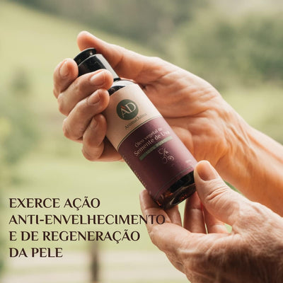 Óleo Vegetal de Semente de Uva - 120ml